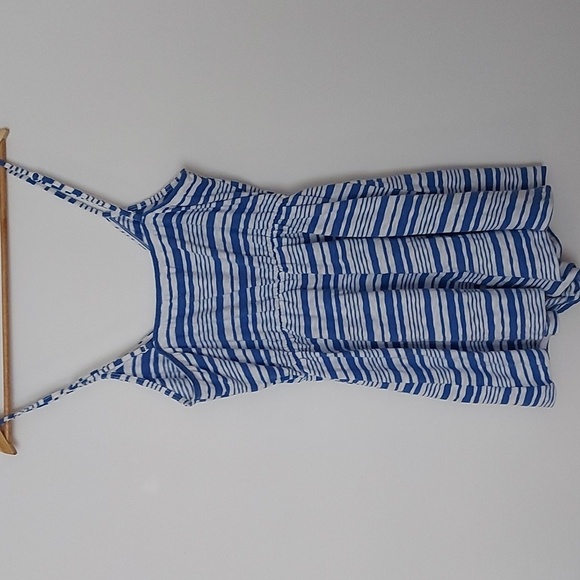 NWT American Eagle 100% Cotton Striped Wrap Romper Size XS - Picture 5 of 10